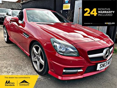 Mercedes-Benz SLK 2.1 250 CDI BlueEfficiency AMG Sport G-Tronic+ Euro 5 (s/s) 2dr >>> 24 MONTH WARRANTY <<< Convertible 2013, 46473 miles, £7990