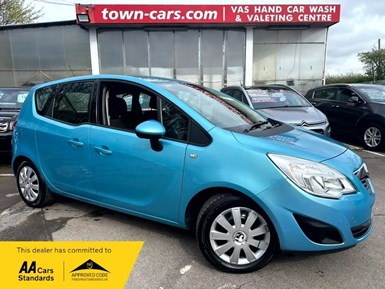 Vauxhall Meriva a EXCLUSIV - ONLY 65,617 MILES, FULL SERVICE HISTORY, 1 FORMER OWNER, PARKING SENSORS, SPARE REMOTE MPV 2011, 65617 miles, £4499