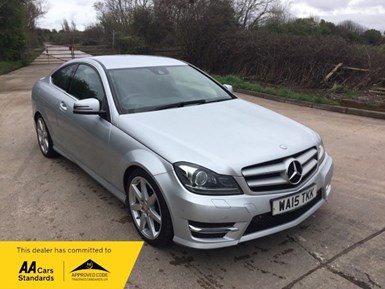 Mercedes-Benz C Class C220 CDI AMG SPORT EDITION Coupe 2015, 89000 miles, £6990