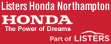 Logo of Listers Honda Northampton