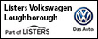 Logo of Listers Volkswagen Loughborough