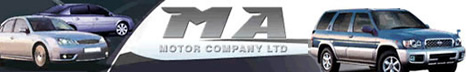 Logo of M A Motor Company