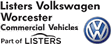Logo of Listers Volkswagen Van Centre Worcester
