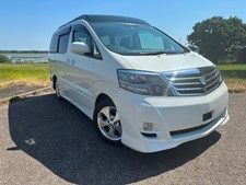 Toyota Alphard White 1 .