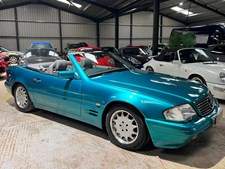 Mercedes-Benz SL Class SL320 V6 DESIGNO EDITION, VIVIANITE GREEN