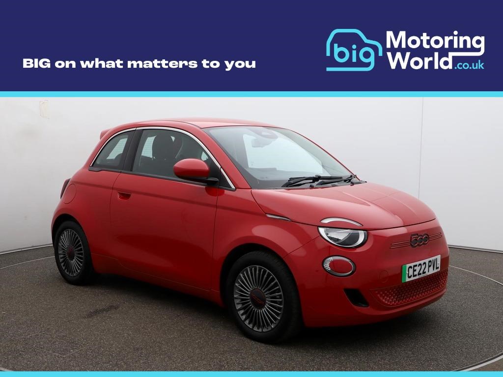 Fiat 500 42kWh RED Hatchback 3dr Electric Auto (118 ps) Android Auto
