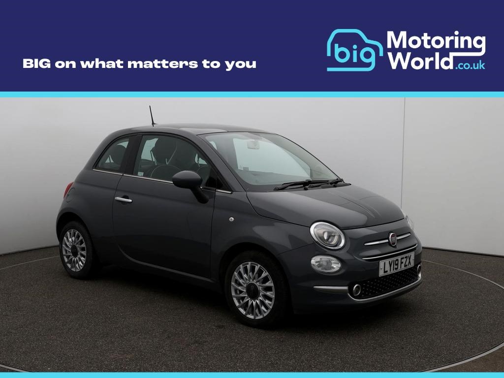 Fiat 500 1.2 Lounge Hatchback 3dr Petrol Manual Euro 6 (s/s) (69 bhp) Panoramic Roof