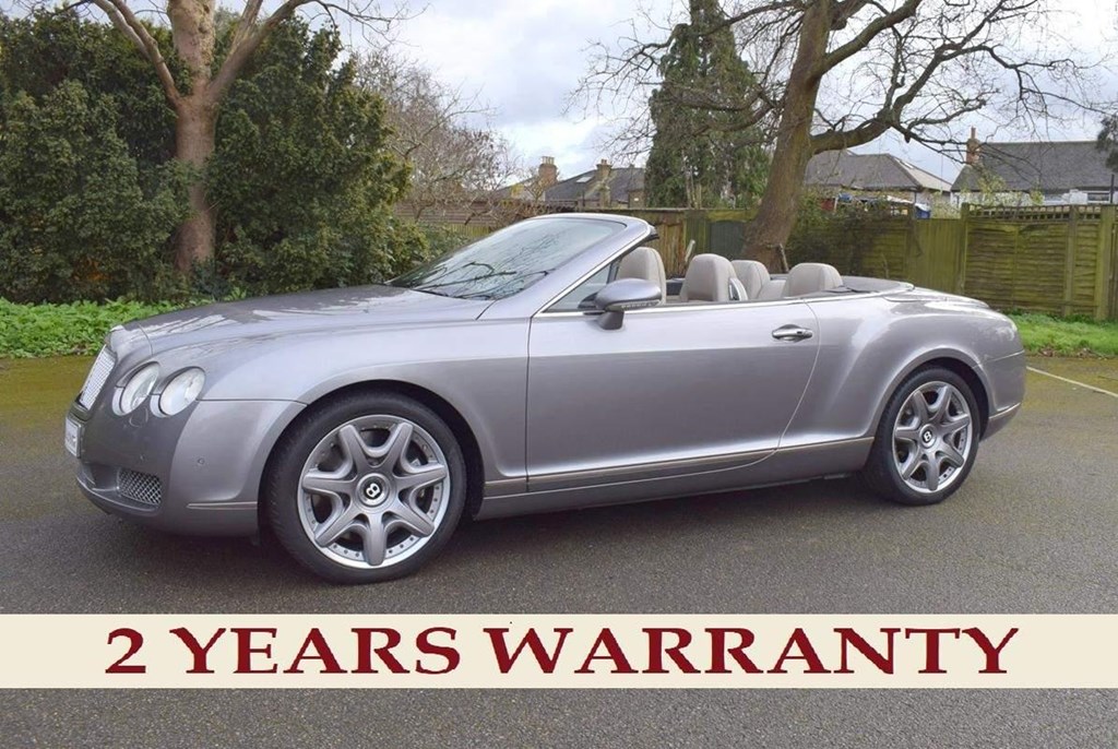 Bentley Continental l 6.0 W12 GTC Auto 4WD Euro 4 2dr Mulliner Driving Specification Convertible
