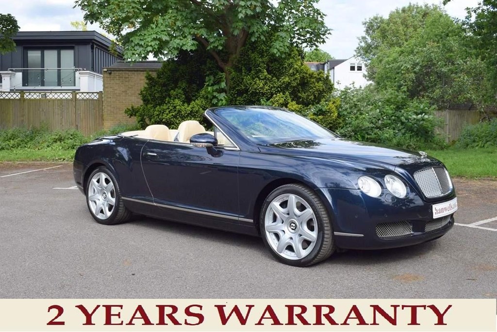 Bentley Continental l 6.0 W12 GTC Auto 4WD Euro 4 2dr Mulliner Driving Specification Convertible
