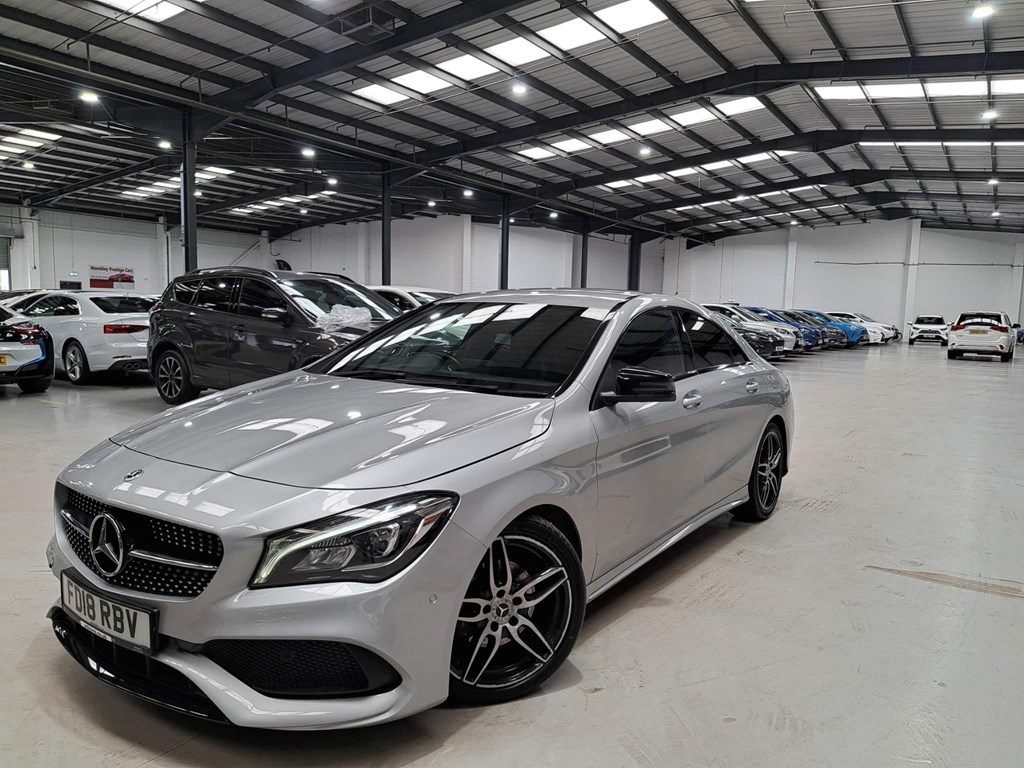 Mercedes-Benz CLA Class 1.6 CLA180 AMG Line Coupe 7G-DCT Euro 6 (s/s) 4dr 2 Previous Owner Saloon
