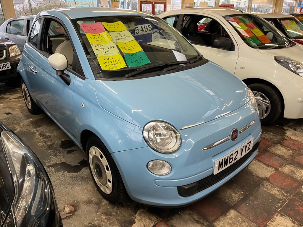 Fiat 500 0.9 TwinAir Colour Therapy Euro 5 (s/s) 3dr FULL SERVICE HISTORY Hatchback