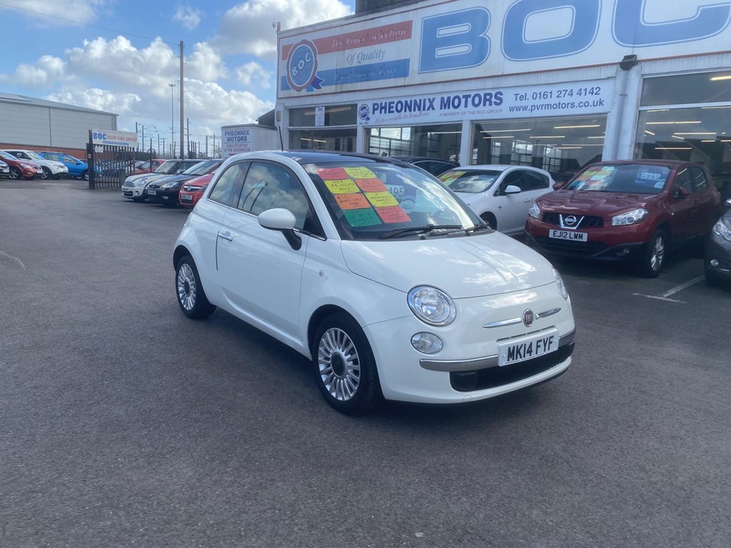 Fiat 500 1.2 Lounge Euro 6 (s/s) 3dr ONLY 2 PREVIOUS OWNERS Hatchback