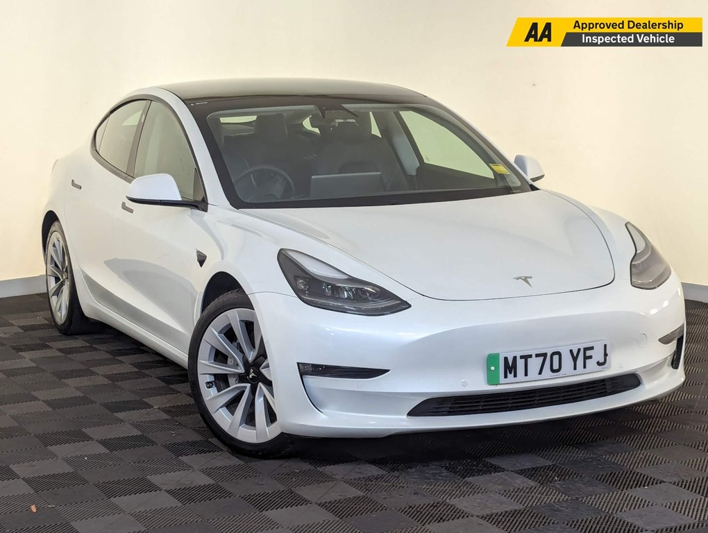 Tesla Model 3 (Dual Motor) Long Range Auto 4WDE 4dr REAR AND SIDE CAMERAS PAN ROOF Saloon