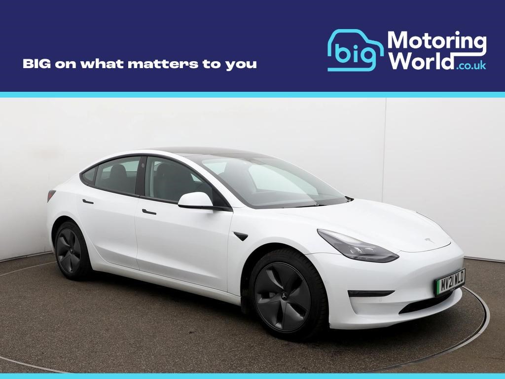 Tesla Model 3 (Dual Motor) Long Range Saloon 4dr Electric Auto 4WDE (346 ps) Panoramic Roof