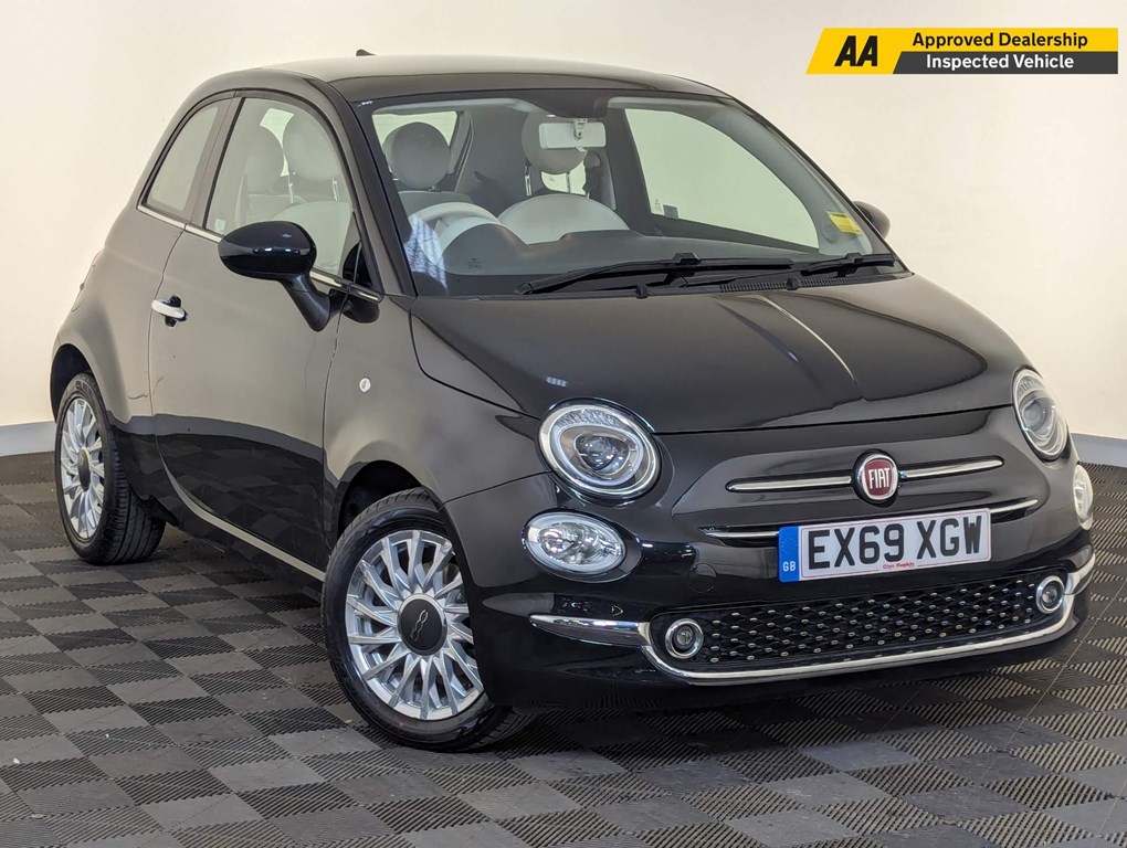 Fiat 500 1.2 Lounge Euro 6 (s/s) 3dr SVC HISTORY SUNROOF BLUETOOTH Hatchback