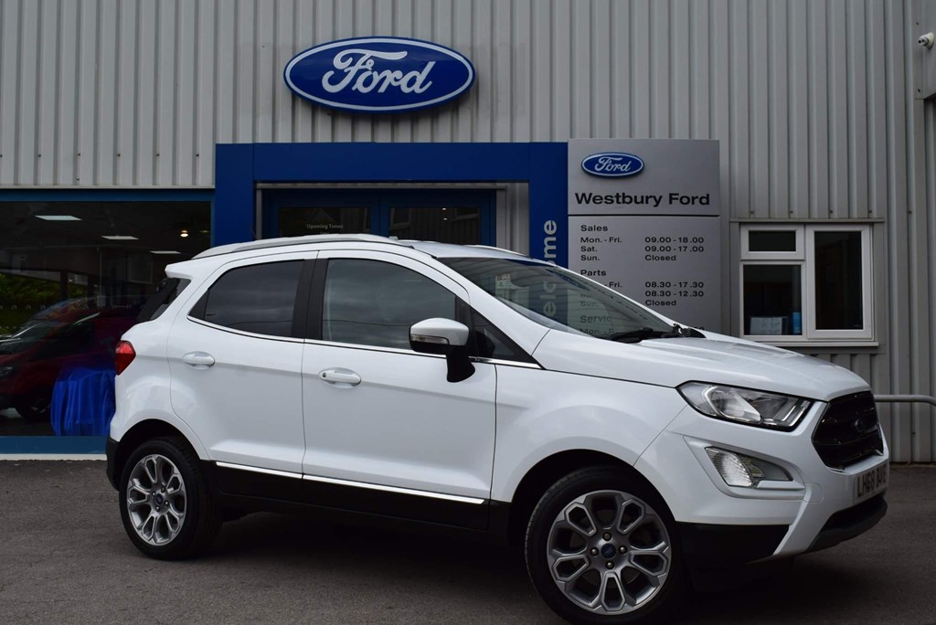 Ford EcoSport 1.0T EcoBoost Titanium Euro 6 (s/s) 5dr Low Mileage! 12-month warranty SUV