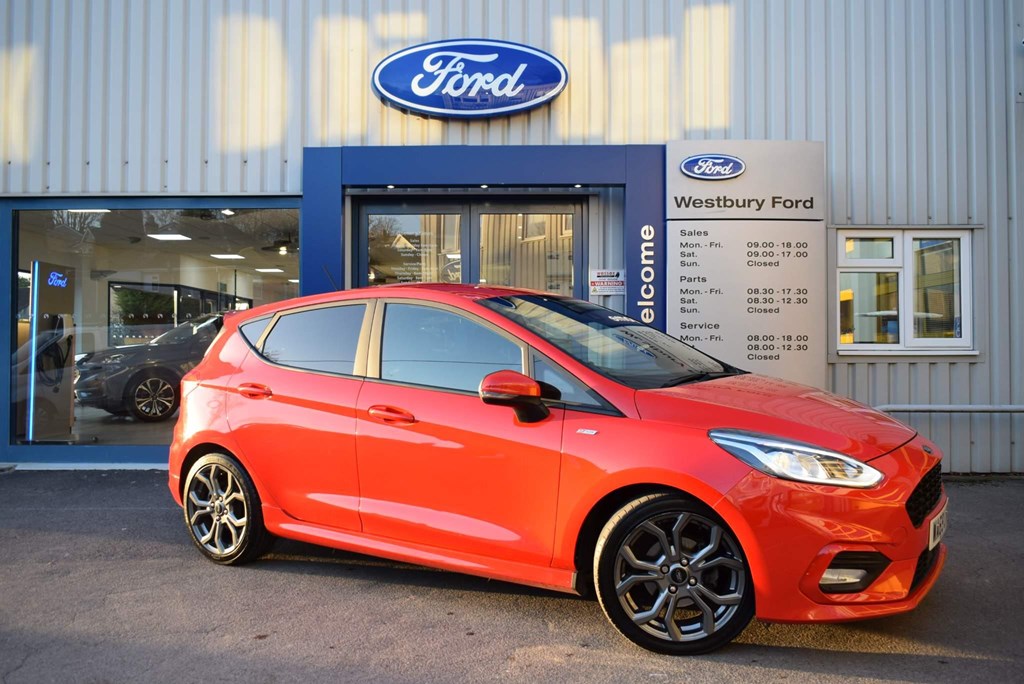 Ford Fiesta a 1.0T EcoBoost ST-Line Euro 6 (s/s) 5dr Low Mileage! 12-Month Warranty Hatchback