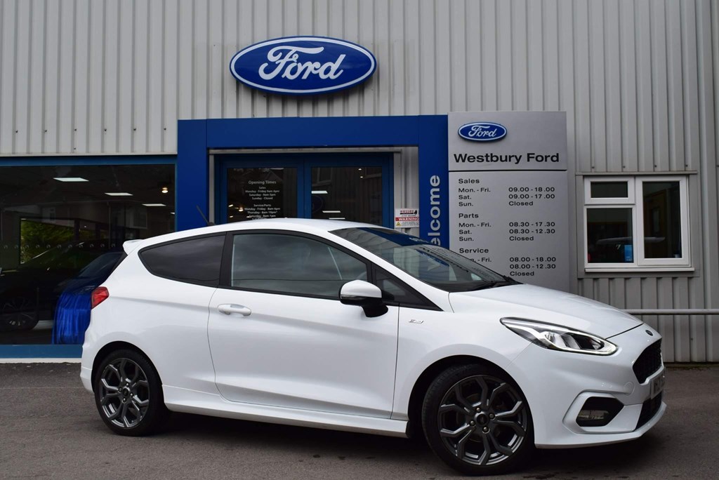 Ford Fiesta a 1.0T EcoBoost MHEV ST-Line Edition Euro 6 (s/s) 3dr Low Mileage 12-month warranty Hatchback
