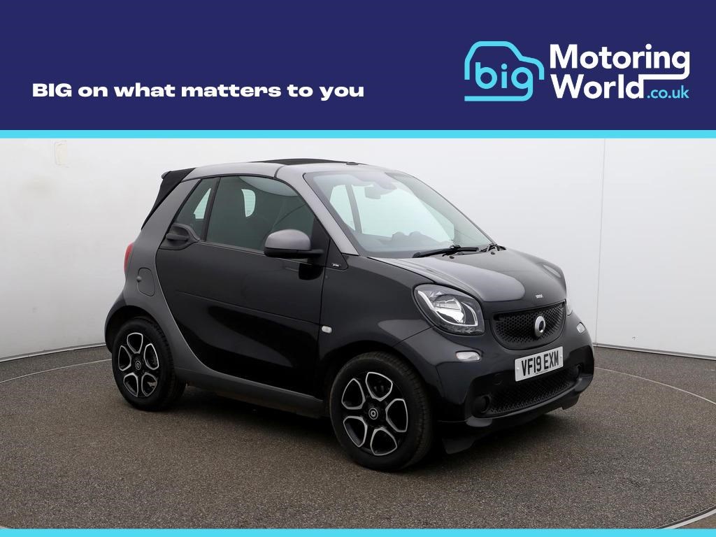 Smart Fortwo 1.0 Prime Cabriolet 2dr Petrol Manual Euro 6 (s/s) (71 ps) Full Leather