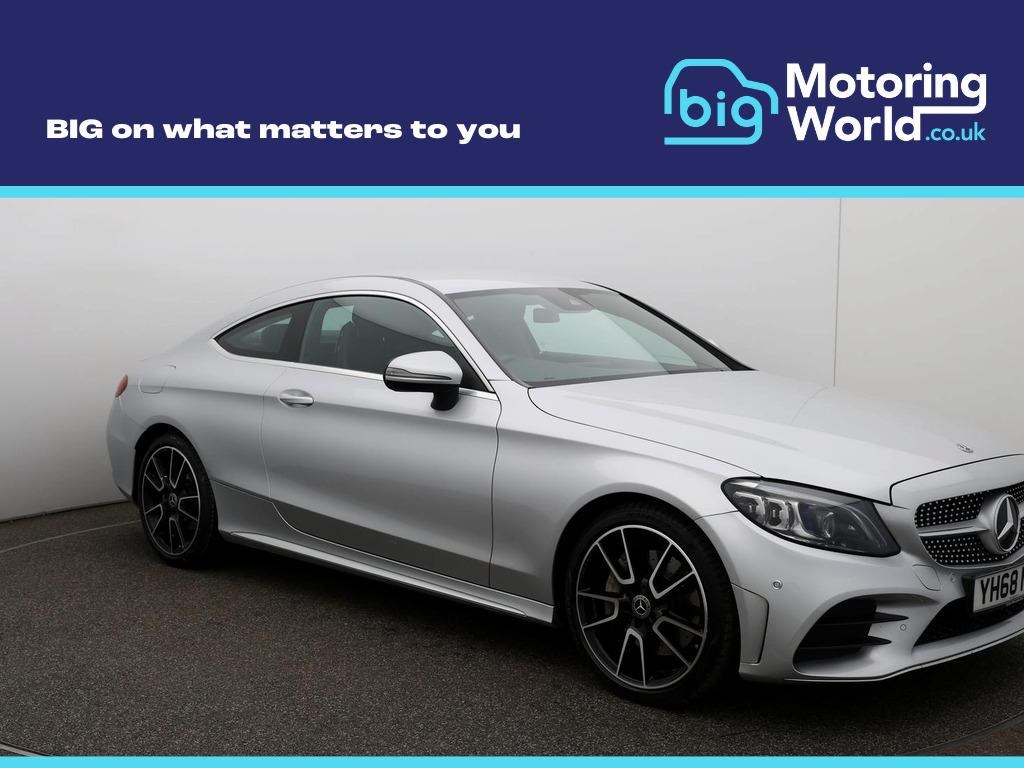 Mercedes-Benz C Class 2.0 C300 AMG Line (Premium) Coupe 2dr Petrol G-Tronic+ Euro 6 (s/s) (258 ps) AMG body styling