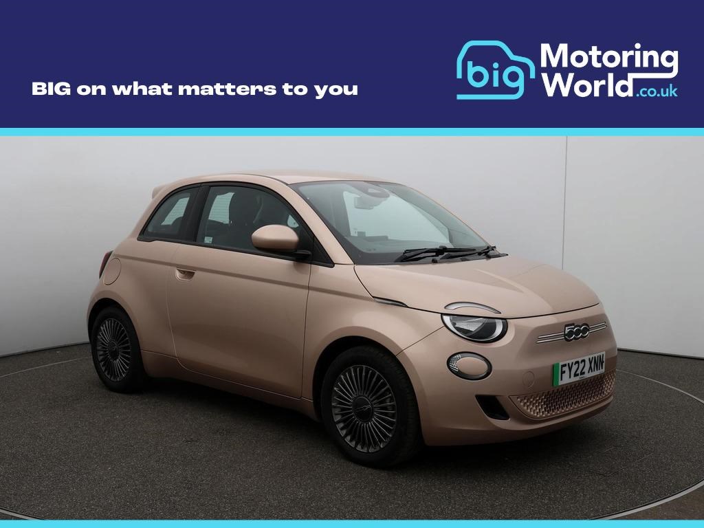 Fiat 500 42kWh Icon Hatchback 3dr Electric Auto (118 ps) Sat Nav