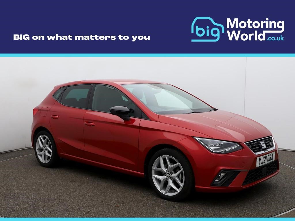 Seat Ibiza 1.0 TSI FR Hatchback 5dr Petrol DSG Euro 6 (s/s) (110 ps) Android Auto