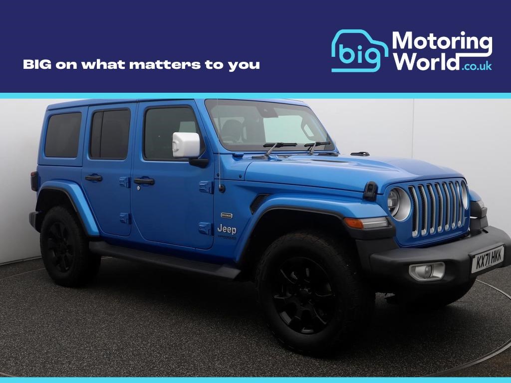 Jeep Wrangler 2.0 GME Overland SUV 4dr Petrol Auto 4WD Euro 6 (s/s) (272 ps) Full Leather