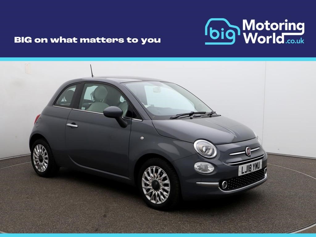 Fiat 500 1.2 Lounge Hatchback 3dr Petrol Manual Euro 6 (s/s) (69 bhp) Android Auto