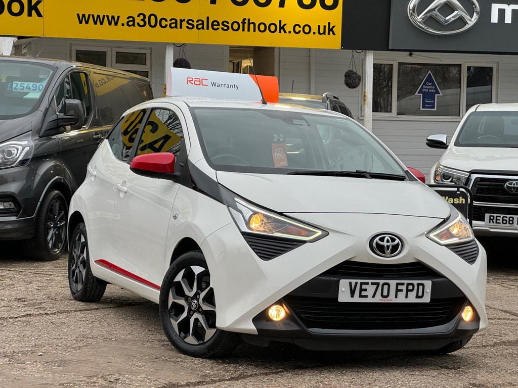 Toyota Aygo O 1.0 VVT-i x-trend x-shift Euro 6 5dr (Safety Sense) Air Conditioned & Bluetooth Hatchback