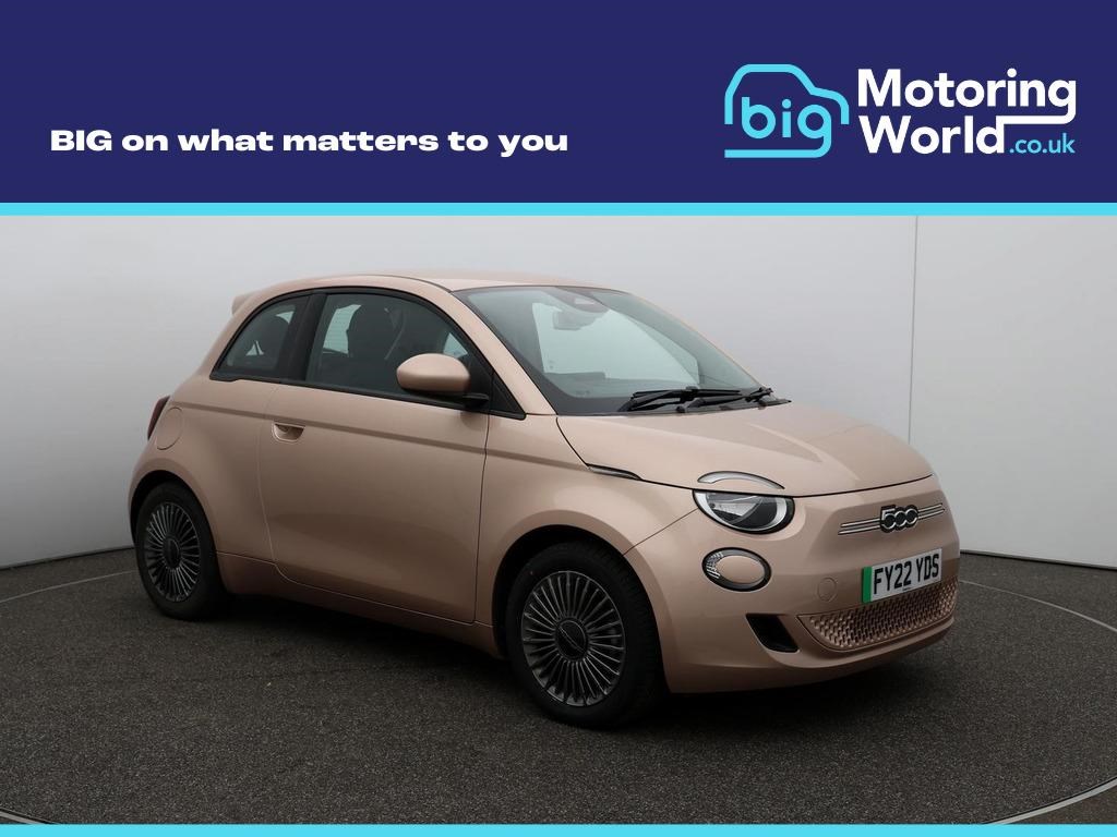 Fiat 500 42kWh Icon Hatchback 3dr Electric Auto (118 ps) Sat Nav
