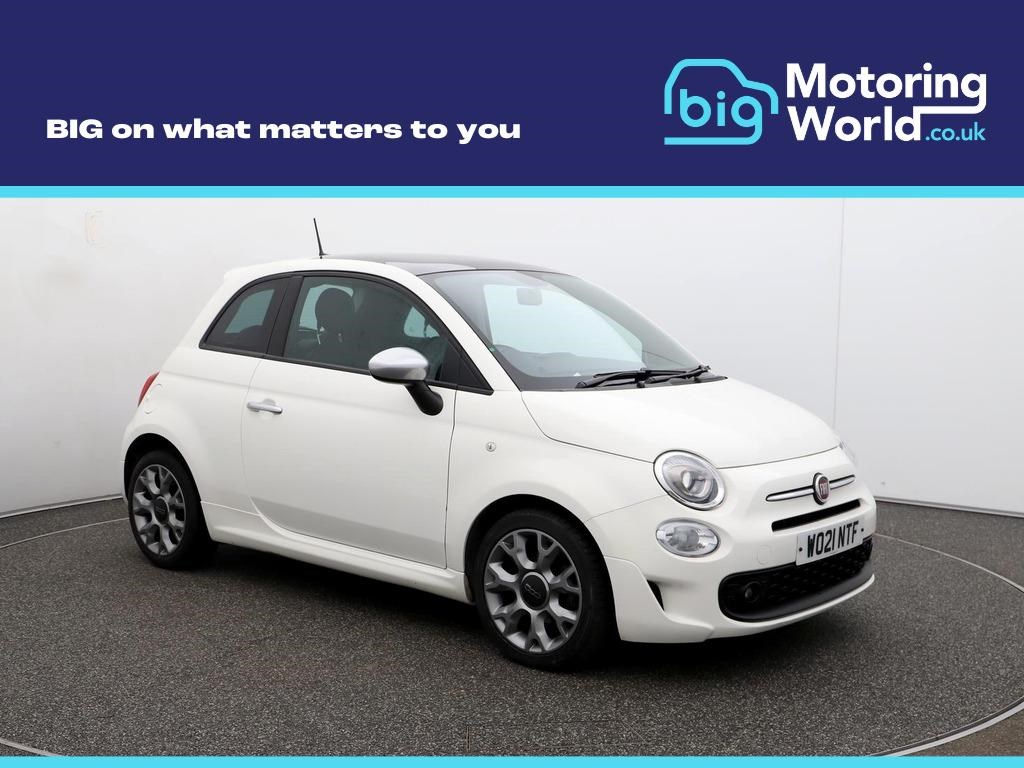 Fiat 500 1.0 MHEV Rock Star Hatchback 3dr Petrol Manual Euro 6 (s/s) (70 bhp) Part Leather
