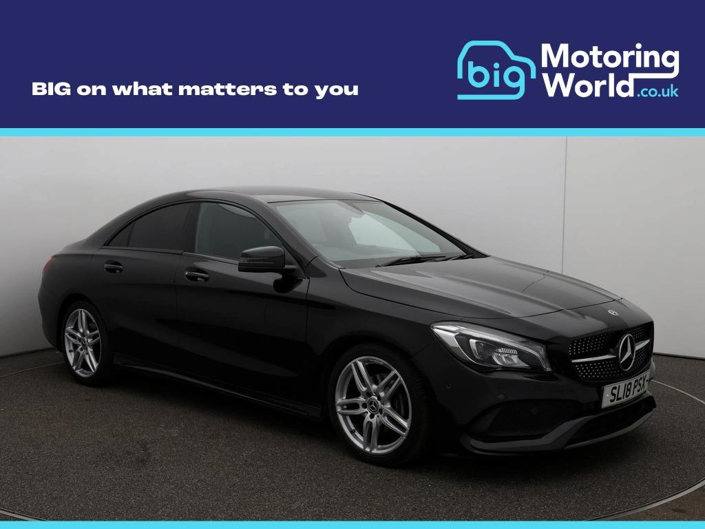Mercedes-Benz CLA Class 1.6 CLA180 AMG Line Coupe 4dr Petrol 7G-DCT Euro 6 (s/s) (122 ps) AMG body styling