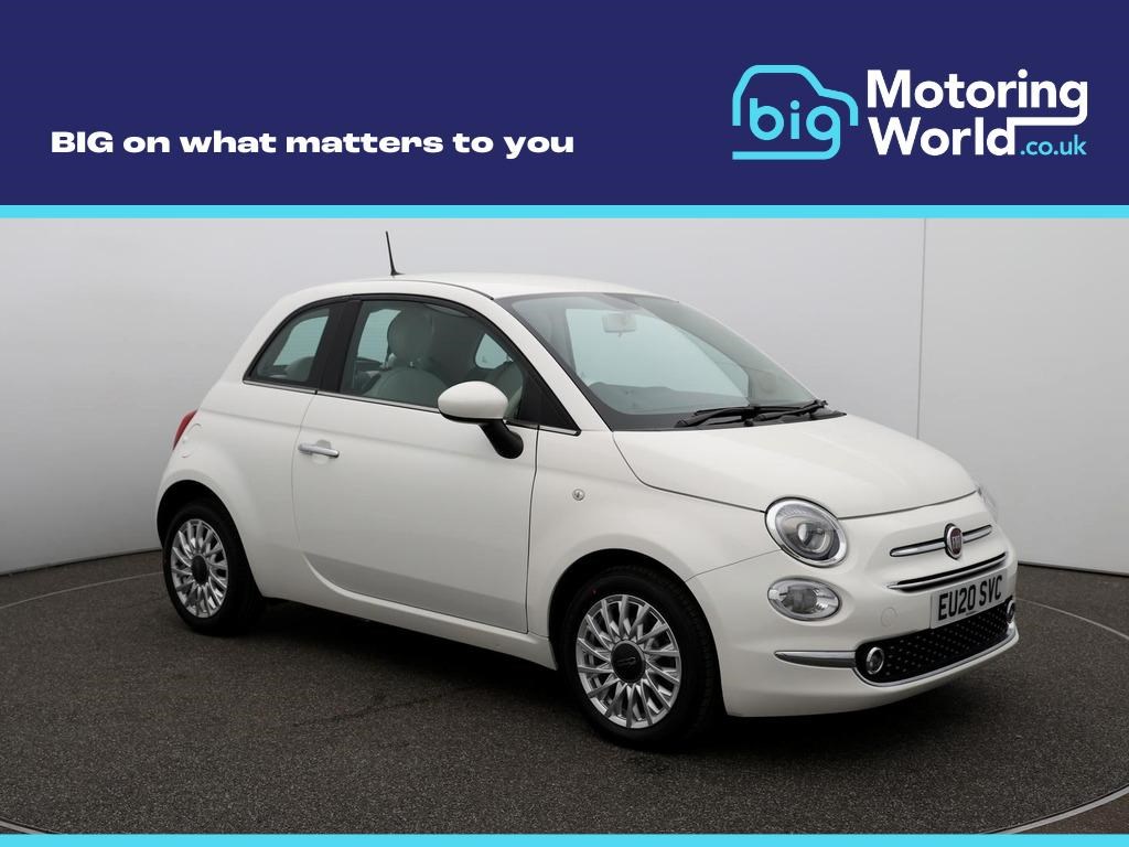 Fiat 500 1.2 Lounge Hatchback 3dr Petrol Manual Euro 6 (s/s) (69 bhp) Android Auto