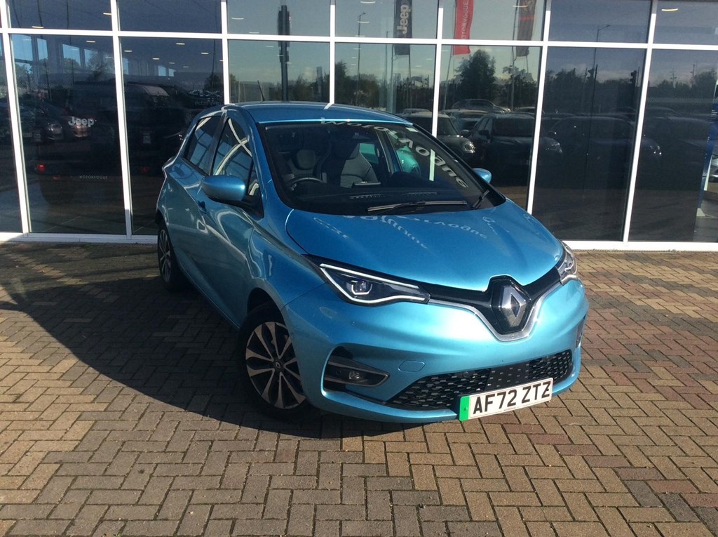 Renault Zoe 100kW GT Edition R135 50kWh Rapid Charge 5dr Auto ELECTRIC with up to 239 mile r Hatchback