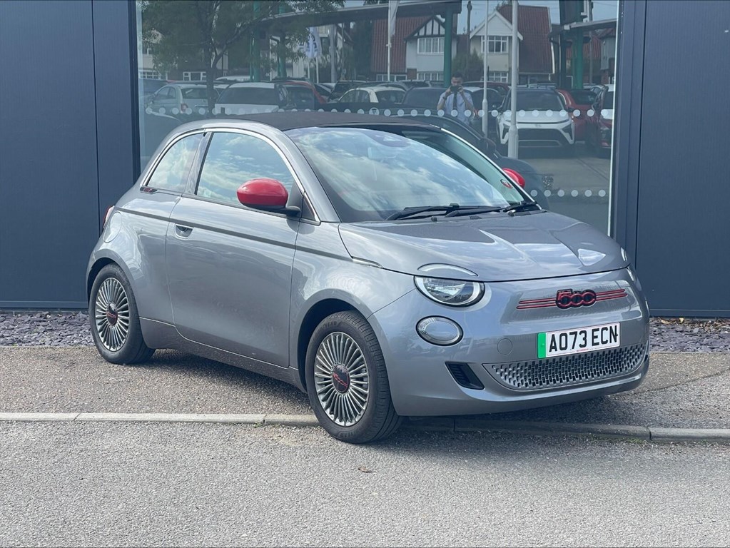 Fiat 500 87kW Red 42kWh 2dr Auto Convertible