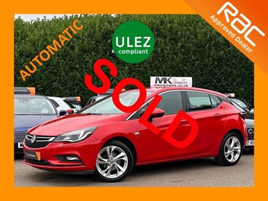 Vauxhall Astra 1.4T 16V 150 SRi 5dr Auto PJ17YLS Hatchback 2017, 41000 miles, £9395