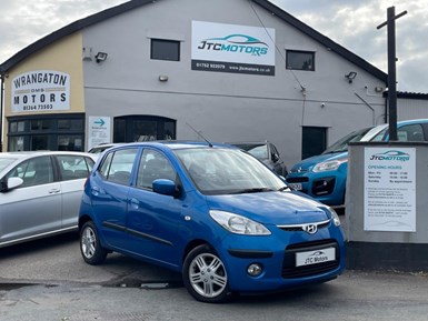 Hyundai i10 1.2 Style 5dr Man, petrol, blue + 35 road tax Hatchback 2010, 33050 miles, £4250