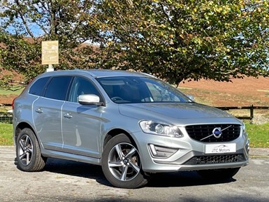 Volvo XC60 D4 [190] R DESIGN Lux Nav 5dr Man, diesel, silver + recent cambelt SUV 2016, 95210 miles, £10995