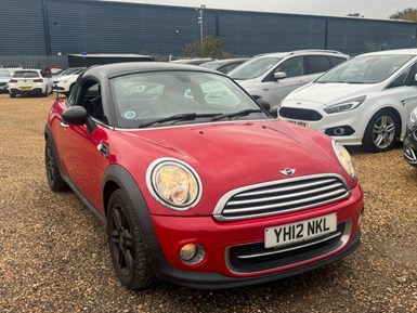 MINI Coupe 1.6 Cooper Euro 5 (s/s) 2dr  2012, 62400 miles, £4290