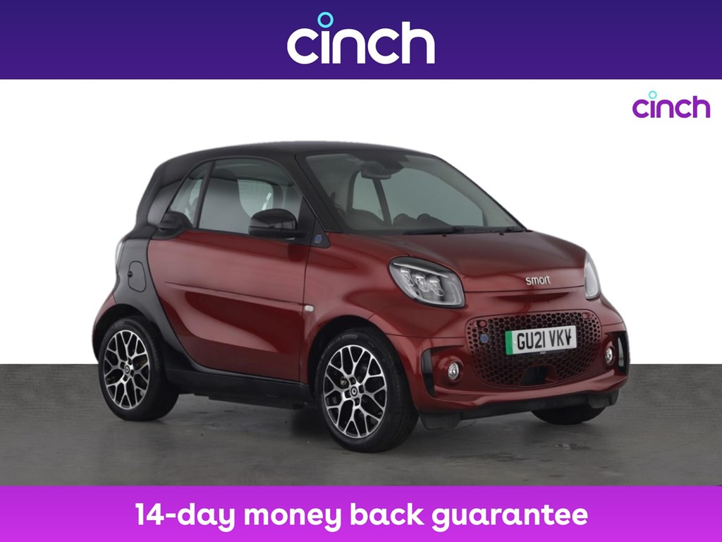 Smart Fortwo O COUPE 60kW EQ Exclusive 17kWh 2dr Auto [22kWCh] Coupe