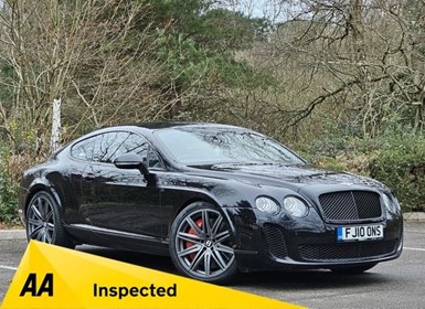 Bentley Continental L 6.0 SUPERSPORTS 2d 621 BHP Coupe 2010, 70000 miles, £29950