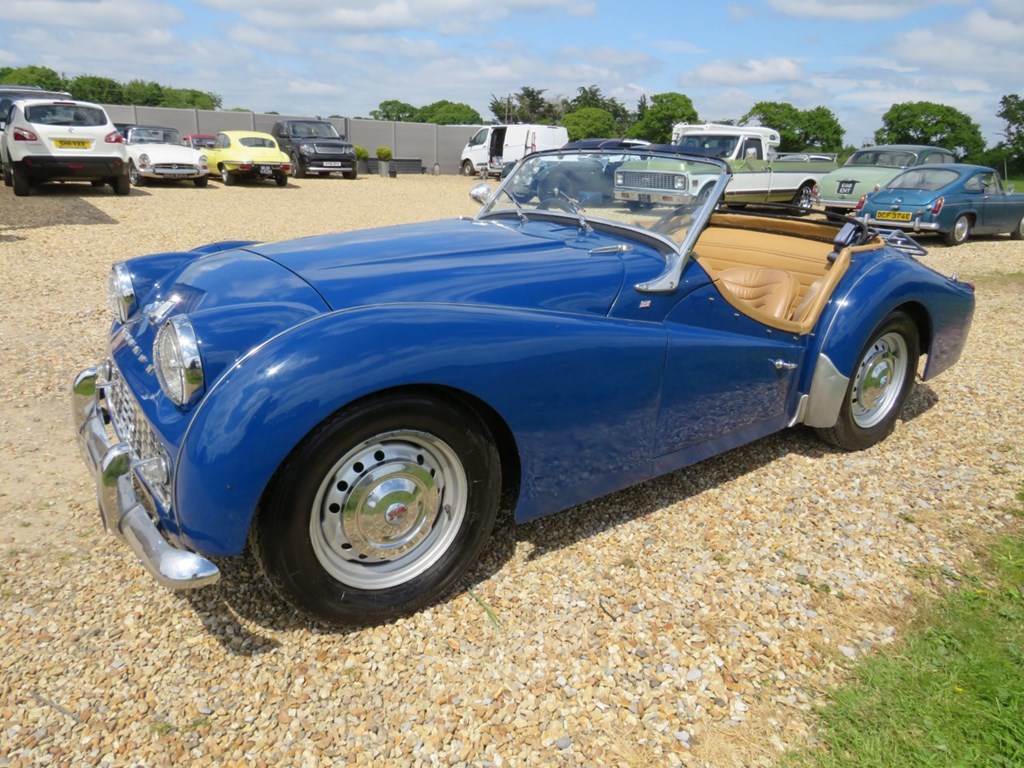 Triumph TR3 manual with full weather gear Convertible