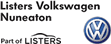 Logo of Listers Volkswagen Nuneaton